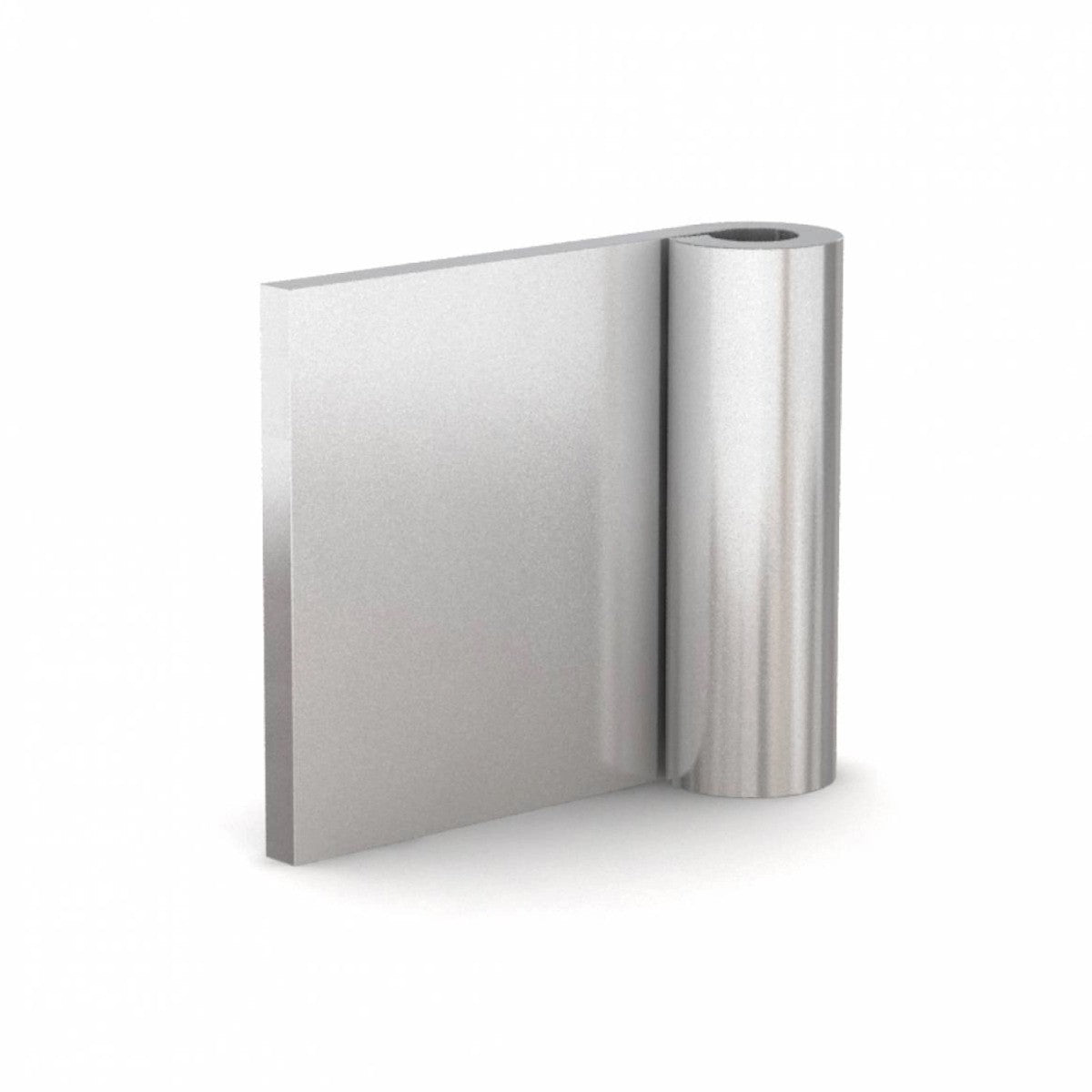 Single Knuckle Hinge Half - Width 30mm x Length 50mm - Thickness 4mm - Steel