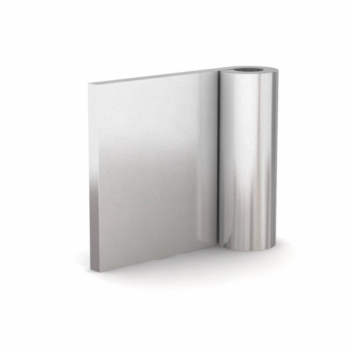 Single Knuckle Hinge Half - Width 80mm x Length 60mm - Thickness 5mm - Stainless Steel 304