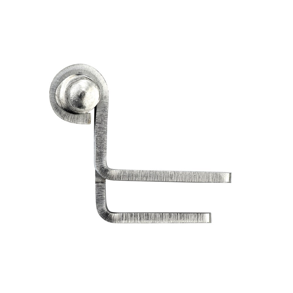 Stormproof Cranked Hinge - Stainless Steel 316 - Satin Polished - Staggered Holes - 64 x 50 x 2.0mm