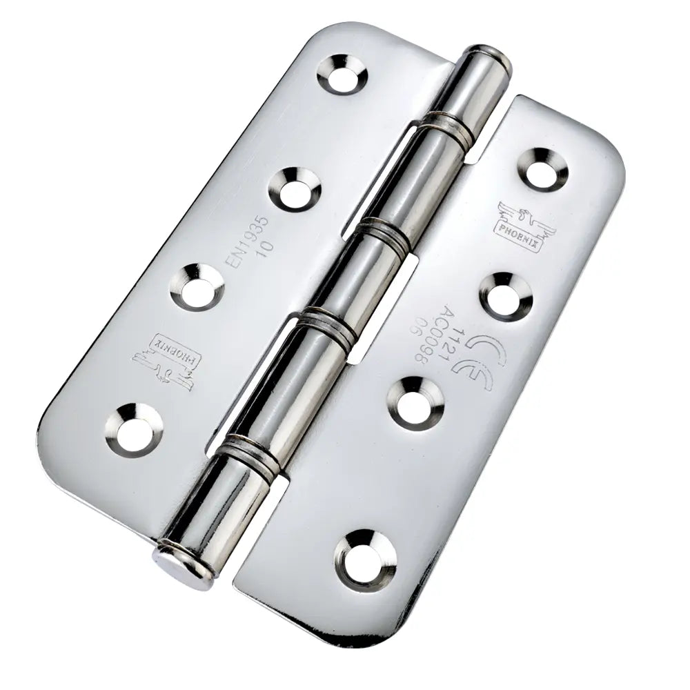 7125 Double Washered Hinge - Mild Steel - Satin Nickle Plated 102 x 64 x 2mm