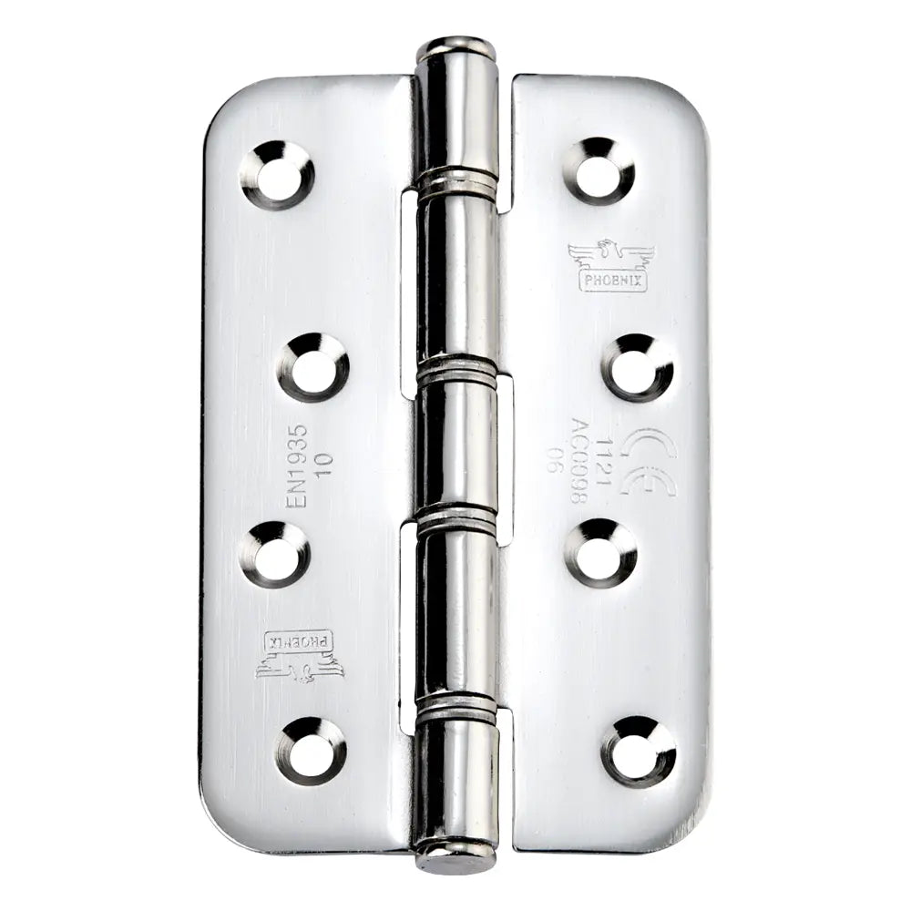 7125 Double Washered Hinge - Mild Steel - Satin Nickle Plated 102 x 64 x 2mm