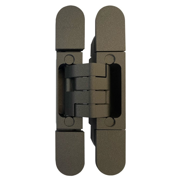 Pivota DX101 3D Design Fully Concealed Adjustable Hinge - Aluminium - Bronze Finish