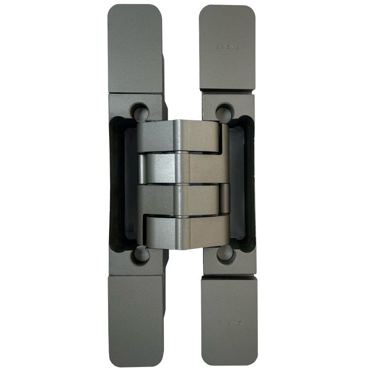Pivota DX120 3D Design Fully Concealed Adjustable Hinge - Aluminium - Satin Nickel Finish