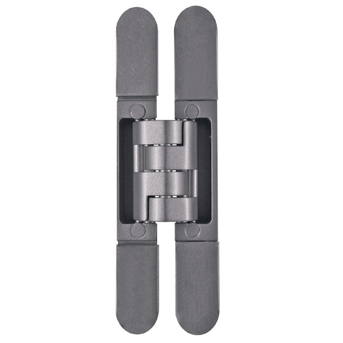 Pivota DX38 3D Design Fully Concealed Adjustable Hinge - Aluminium - Satin Nickel Finish