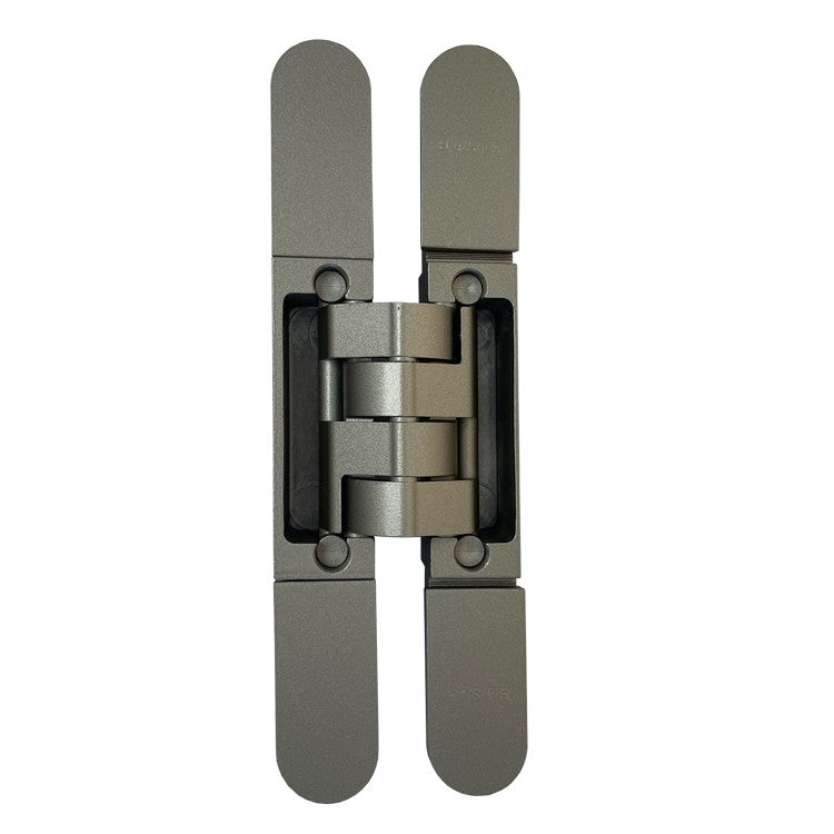 Pivota DX38 3D Fully Concealed Adjustable Hinge - Aluminium - Satin Nickel Finish