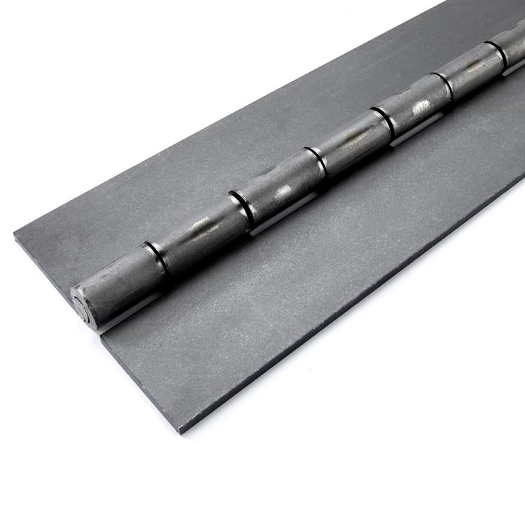 1830 Heavy Duty Piano Hinge - Mild Steel - Self Colour - No Holes 1829 x 152 x 5 x 12mm Pin