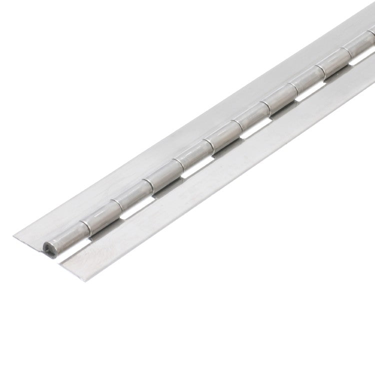 3622 Light Duty Piano Hinge - Mild Steel - Self Colour - No Holes 1829 x 25 x 0.9 x 3.3mm Pin
