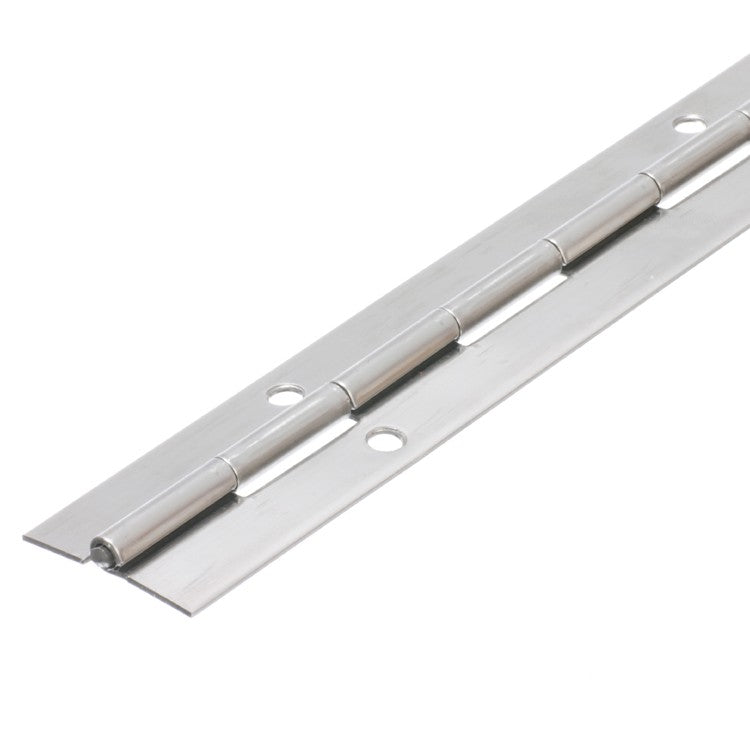 4804 Medium Duty Piano Hinge - Mild Steel - Self Colour - In-line Holes 1829 x 32 x 1.2 x 3.3mm Pin