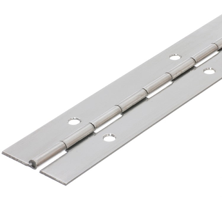 4810 Medium Duty Piano Hinge - Mild Steel - Zinc - In-line Holes 1829 x 51 x 1.2 x 3.3mm Pin