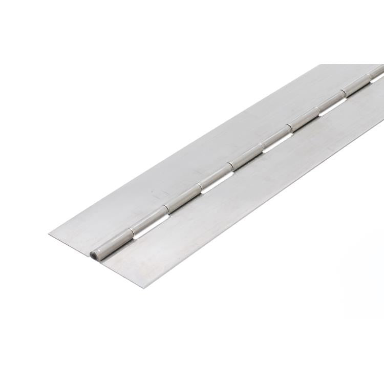 4814 Medium Duty Piano Hinge - Stainless Steel - Self Colour - No Holes 1829 x 64 x 1.2 x 3.3mm Pin