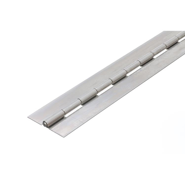 4826 Medium Duty Piano Hinge - Stainless Steel - Self Colour - No Holes 1829 x 51 x 1.2 x 4.7mm Pin