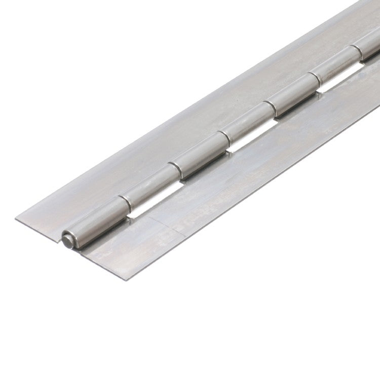 4826 Medium Duty Piano Hinge - Mild Steel - Self Colour - No Holes 1829 x 51 x 1.2 x 4.7mm Pin