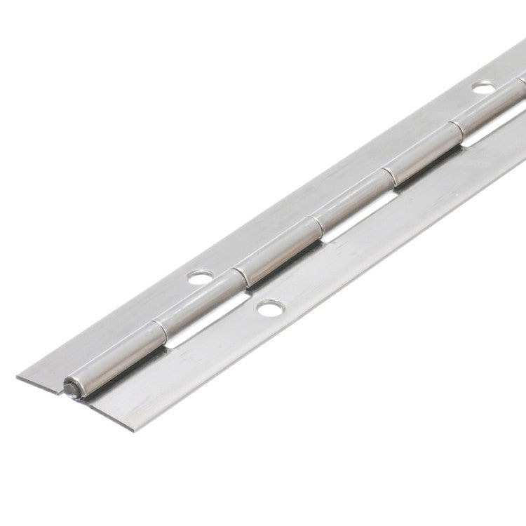 6404 Medium Duty Piano Hinge - Mild Steel - Self Colour- In-line Holes 1829 x 32 x 1.6 x 3.3mm Pin