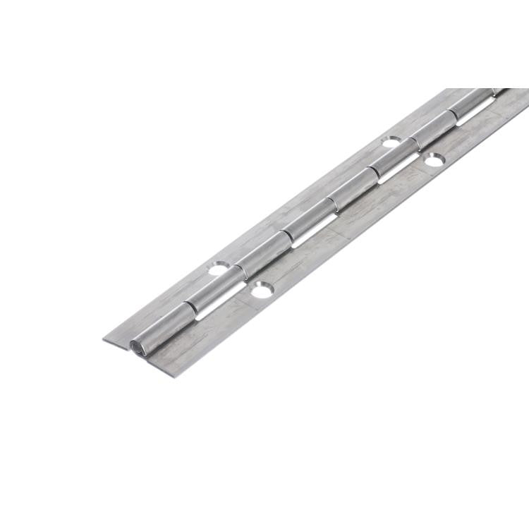 6404 Medium Duty Piano Hinge - Stainless Steel - Self Colour - In-line Holes 1829 x 32 x 1.5 x 3.5mm Pin