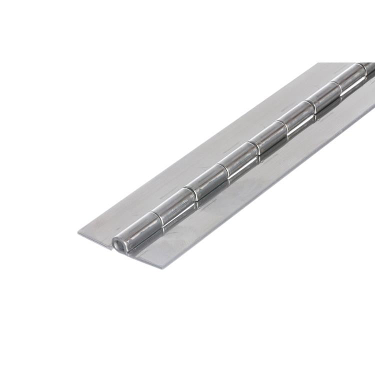 7812 Medium Duty Piano Hinge - Stainless Steel - Self Colour - No Holes 1829 x 51 x 2.0 x 5.0mm Pin