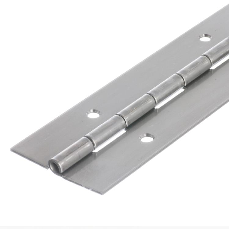 7816 Medium Duty Piano Hinge - Stainless Steel - Self Colour - In-line Holes 1829 x 64 x 2.0 x 5.0mm Pin