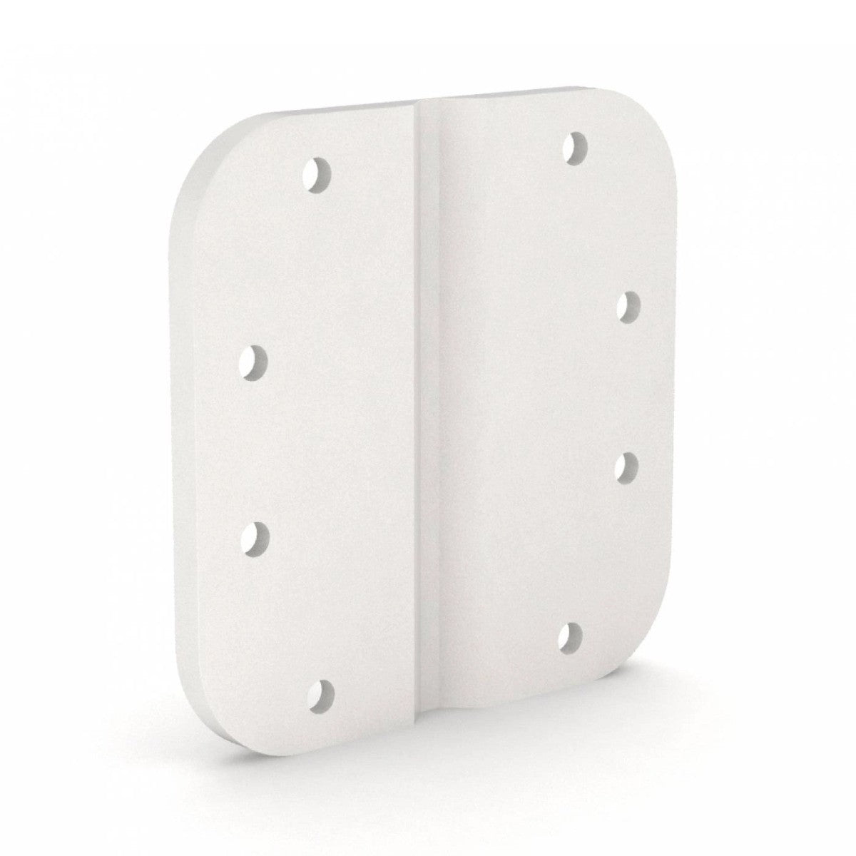 Polymer Hinge Without Pin - 101.6 mm x 101.6 mm - White