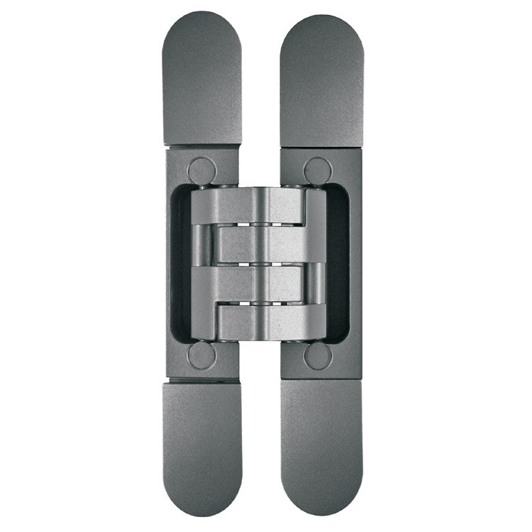 Pivota DX101 3D Design Fully Concealed Adjustable Hinge - Mild Steel - Satin Nickel Finish