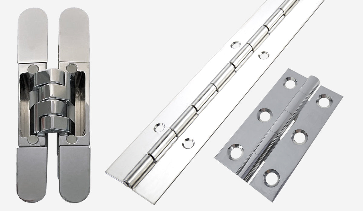 Chrome Hinges