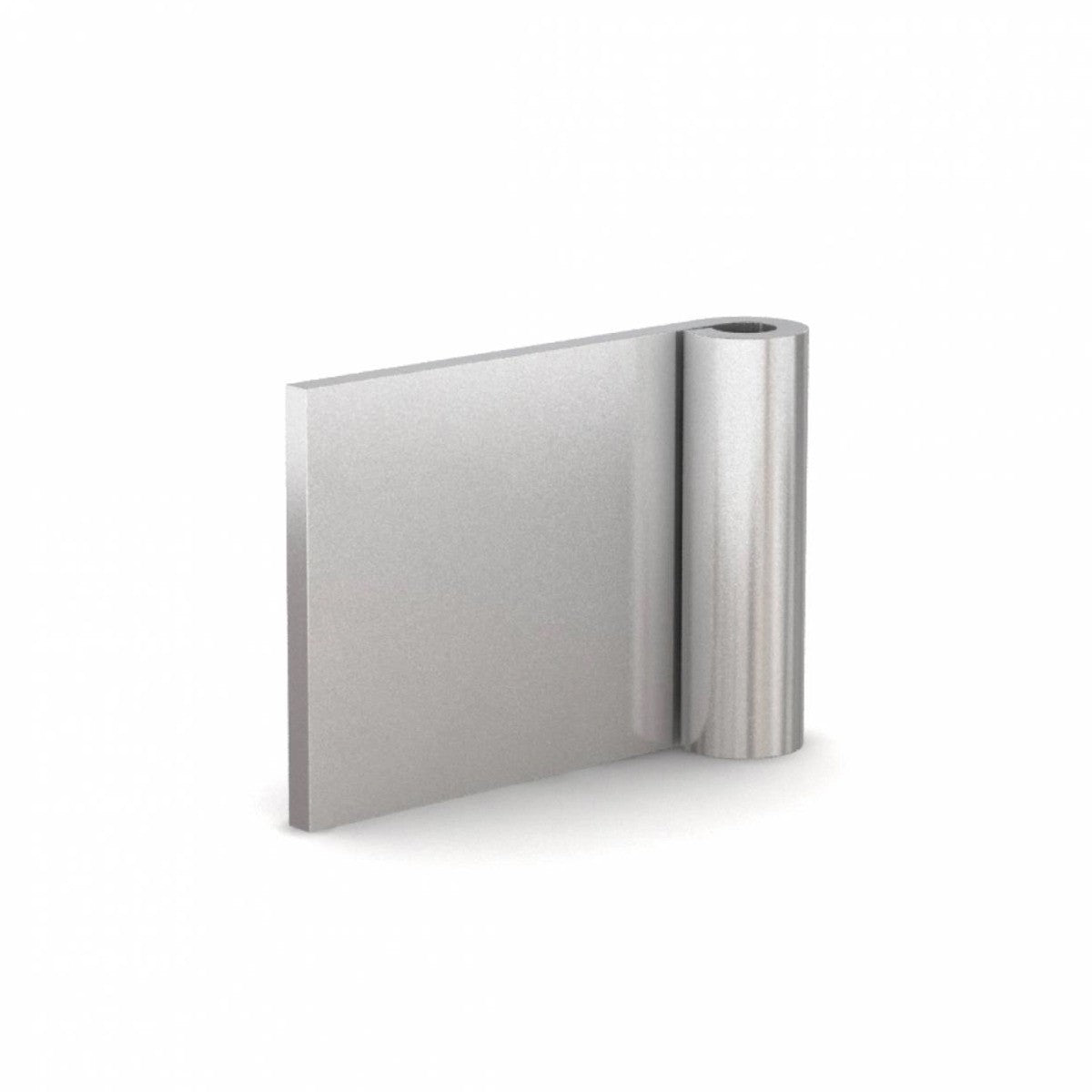 Single Knuckle Hinge Half - Width 30mm x Length 40mm - Thickness 3mm - Steel