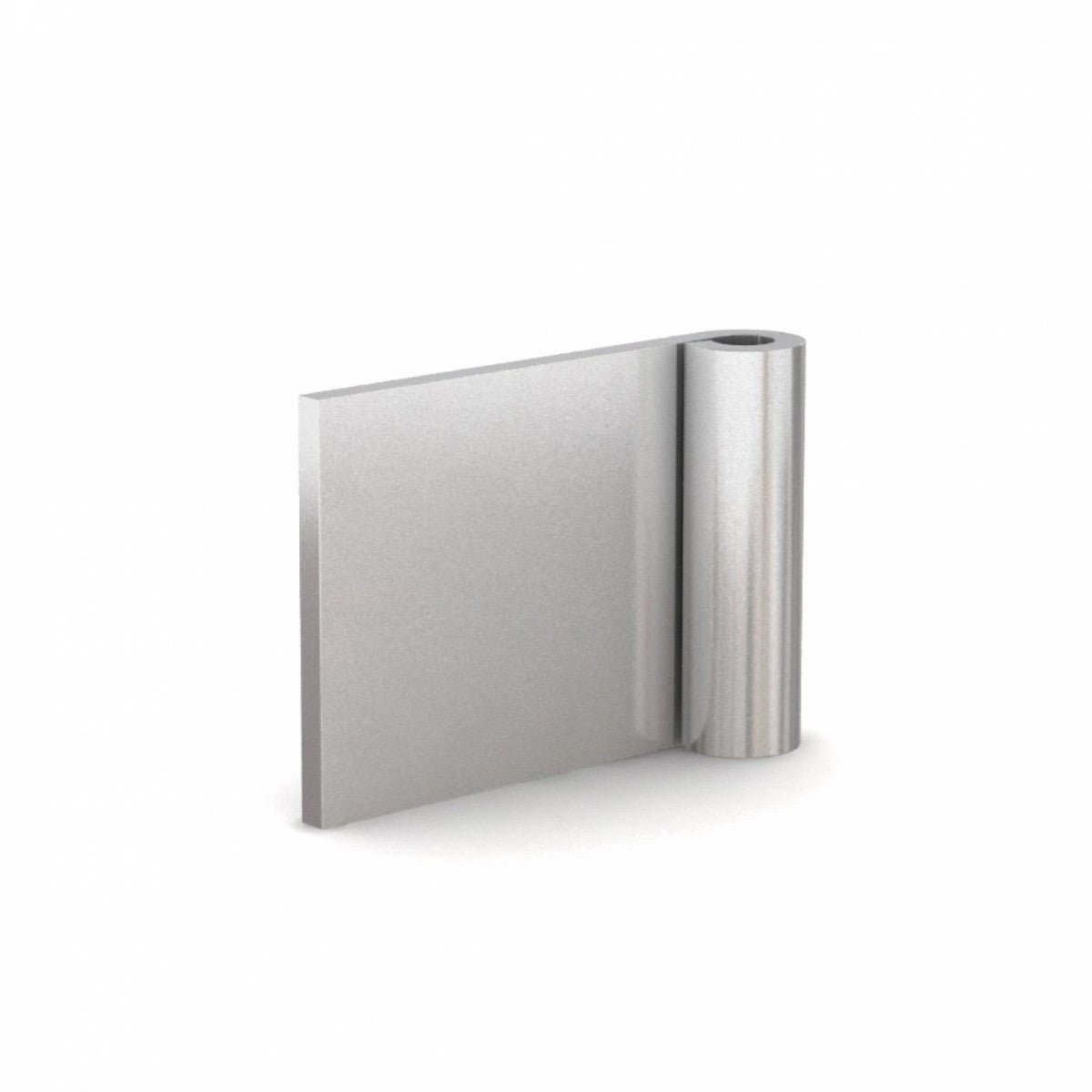 Single Knuckle Hinge Half - Width 30mm x Length 40mm - Thickness 3mm - Stainless Steel 304