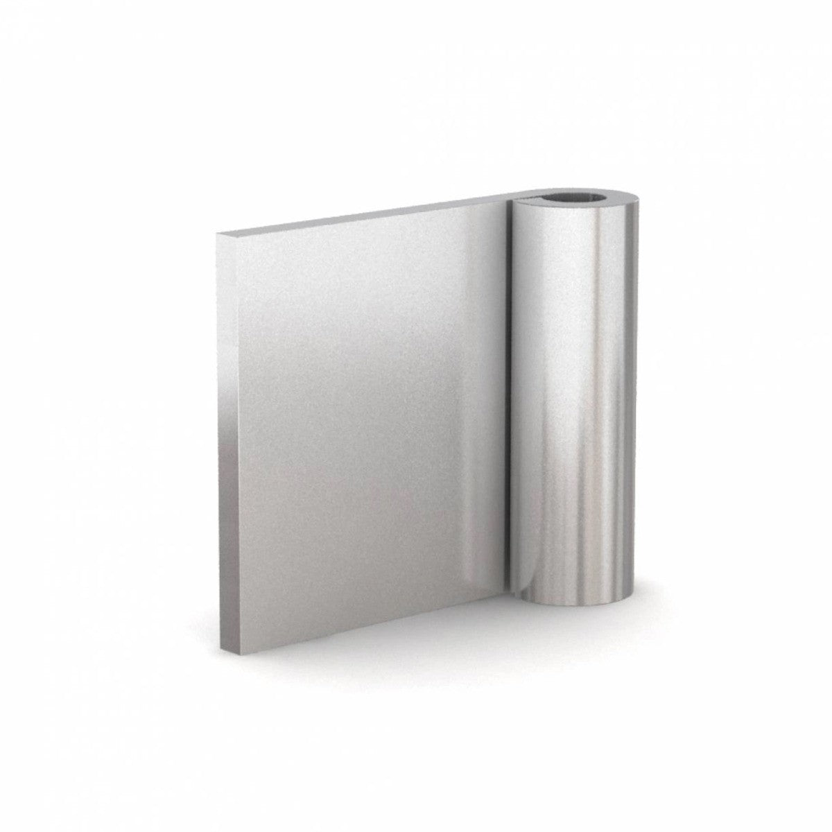 Single Knuckle Hinge Half - Width 30mm x Length 50mm - Thickness 4mm - Stainless Steel 304