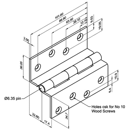 stormproof hinge