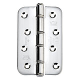 7125 Double Washered Hinge - Mild Steel - Satin Nickle Plated 102 x 64 x 2mm