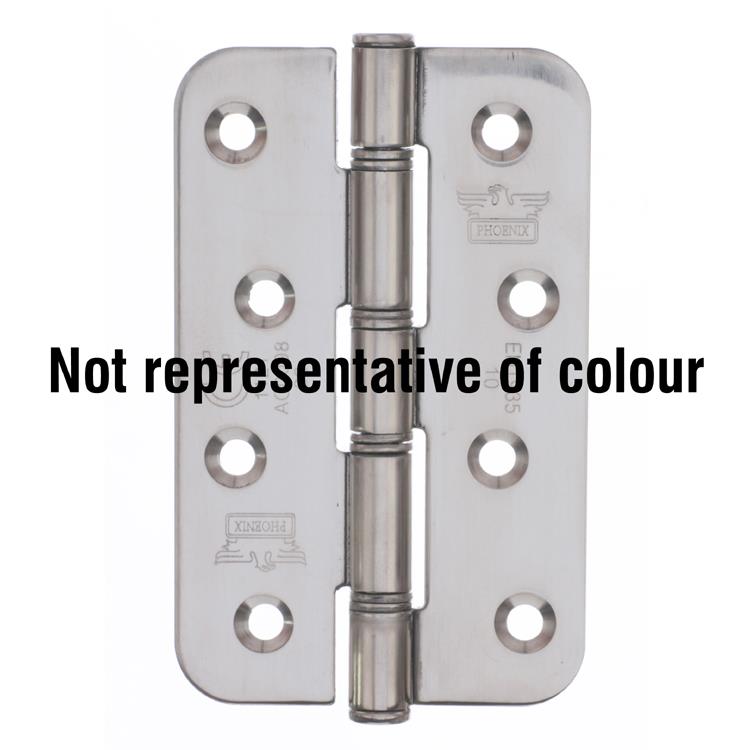 7125 Double Washered Hinge - Mild Steel - Satin Nickle Plated 102 x 64 x 2mm
