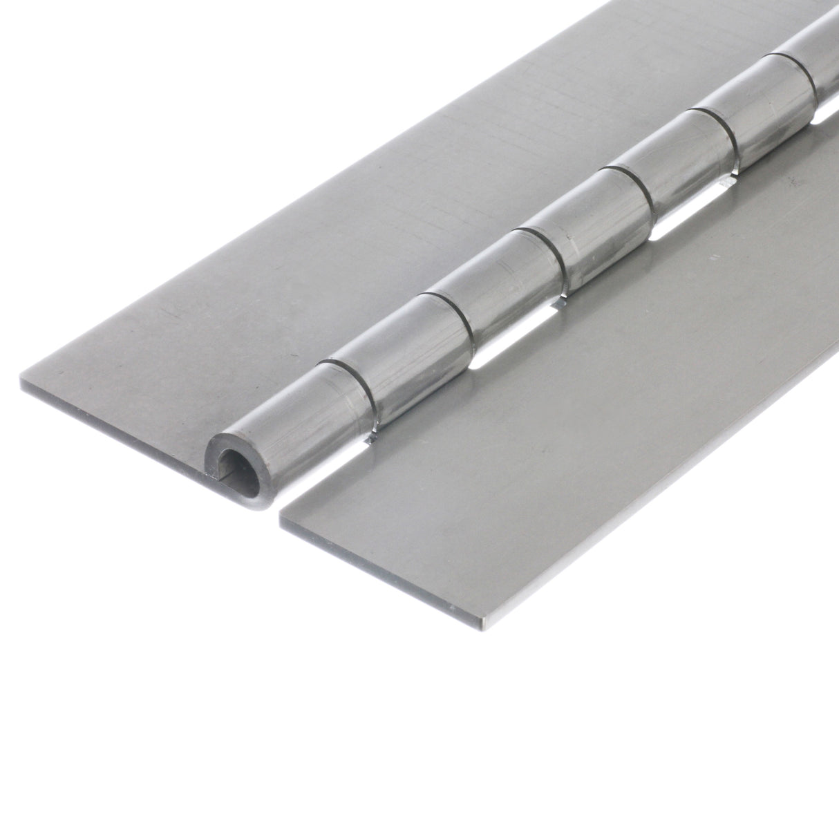 1212 Heavy Duty Piano Hinge - Stainless Steel - Self Colour - No Holes 1829 x 102 x 3 x 8mm Pin