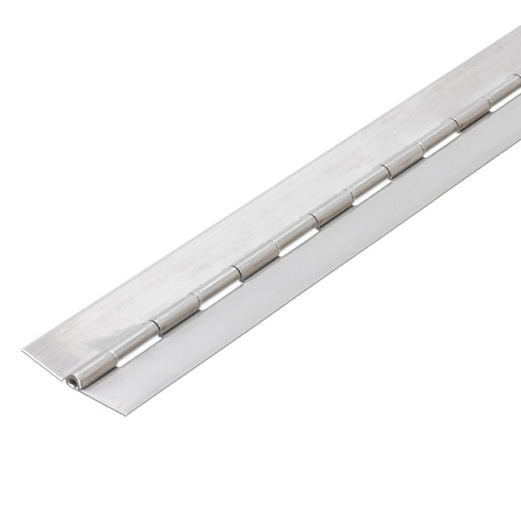 3604 Light Duty Piano Hinge - Stainless Steel - Self Colour - No Holes 1829 x 32 x 0.9 x 2.3mm Pin