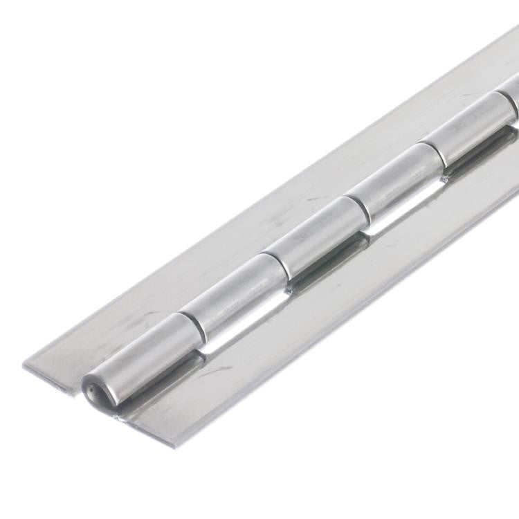 7800 Medium Duty Piano Hinge - Stainless Steel - Self Colour - No Holes 1829 x 32 x 2.0 x 3.3mm Pin
