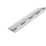 7808 Medium Duty Piano Hinge - Stainless Steel - Self Colour- No Holes 1829 x 38 x 2.0 x 5.0mm Pin