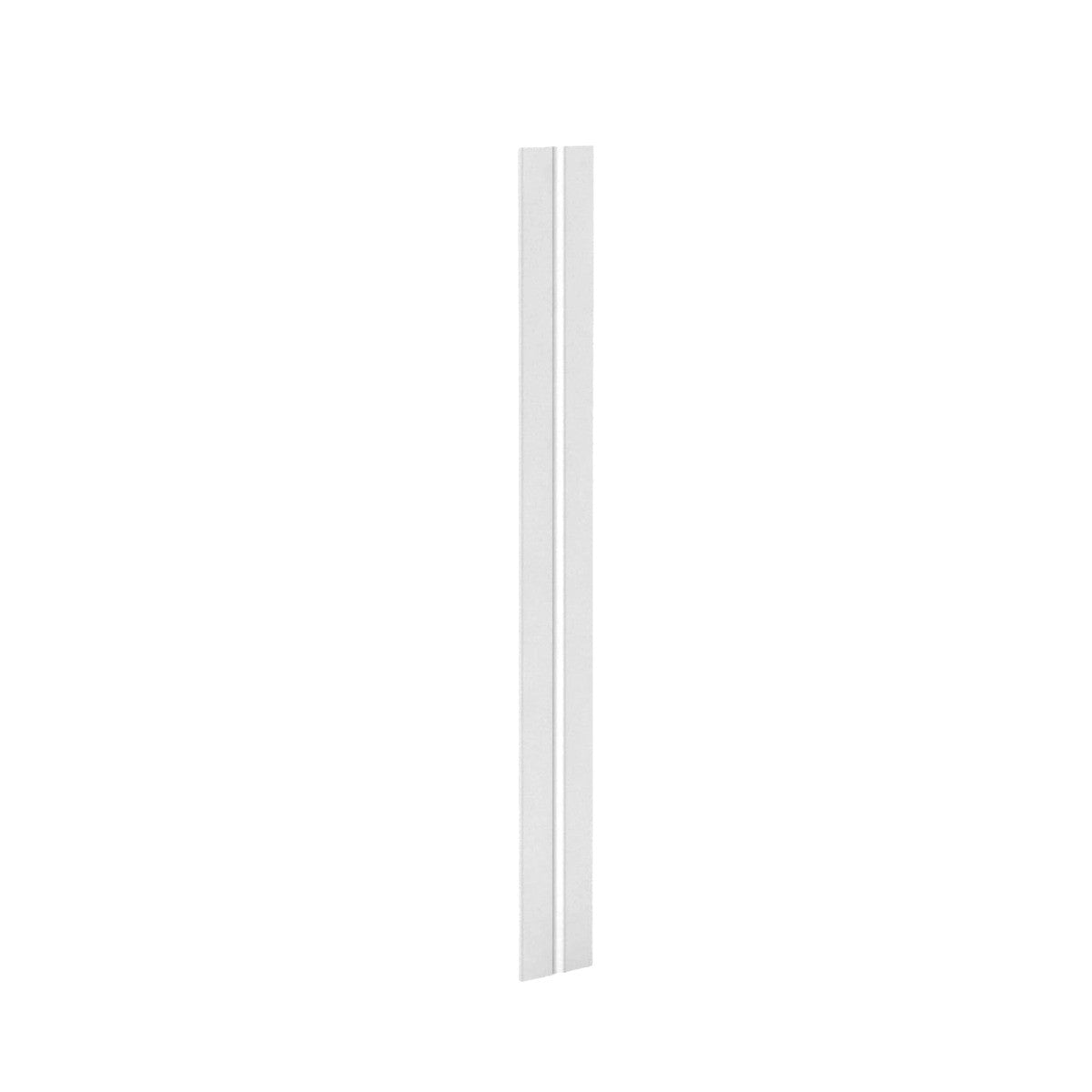 Polymer Continuous Hinge - Length 250mm - Width 28.6mm - Thickness 3.2mm - White